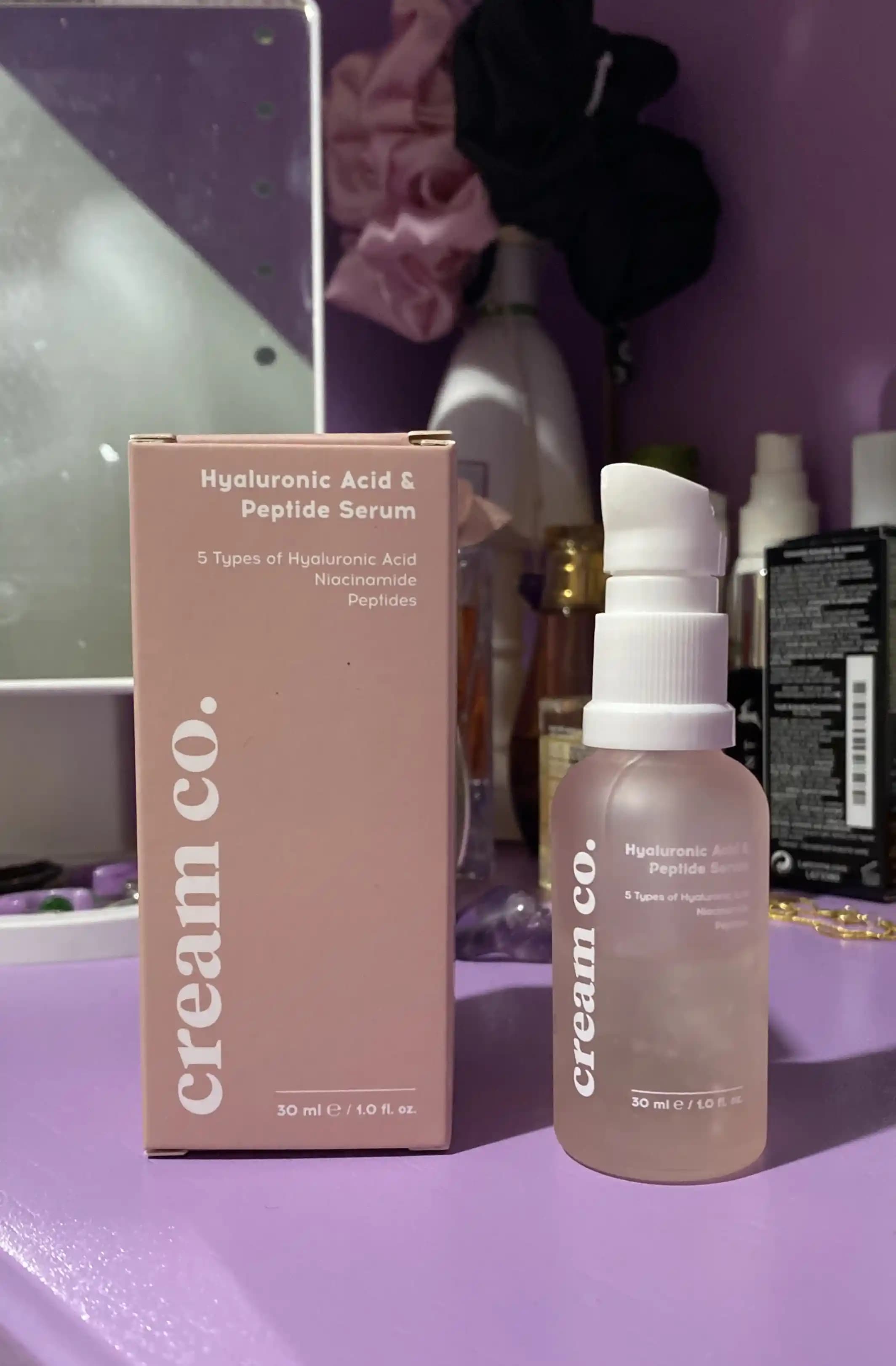 Cream Co Hyaluronic Acid & Peptide Serum Kullanım Rehberi ve Cilt Bakım İpuçları