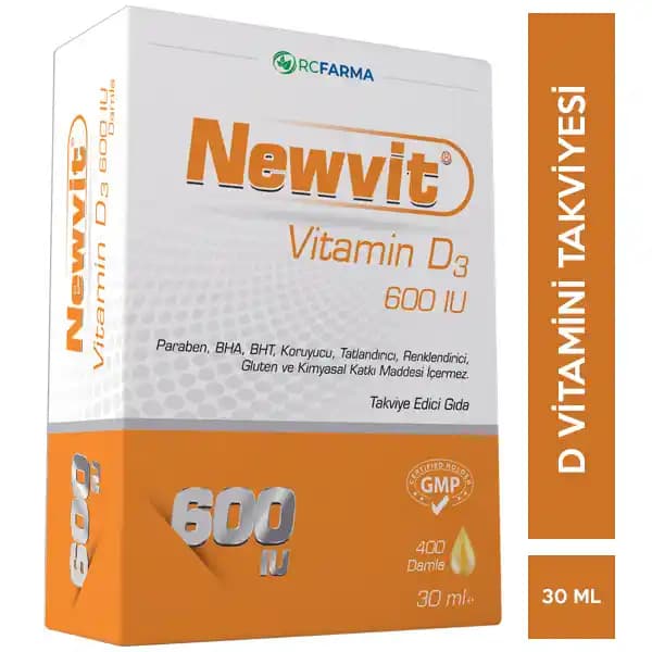 D Vitamini 600 IU Nedir Cilt ve Sağlık Açısından Önemi ve Kullanım Yöntemleri