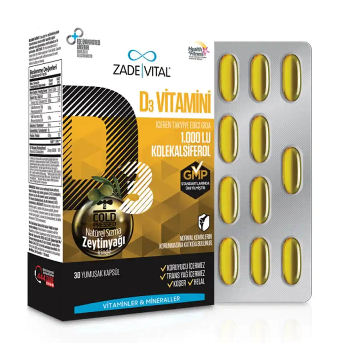 D3 Vitamini Kapsülleri: Kozmetik ve Sağlık Alanında Güncel Kullanım ve Faydaları