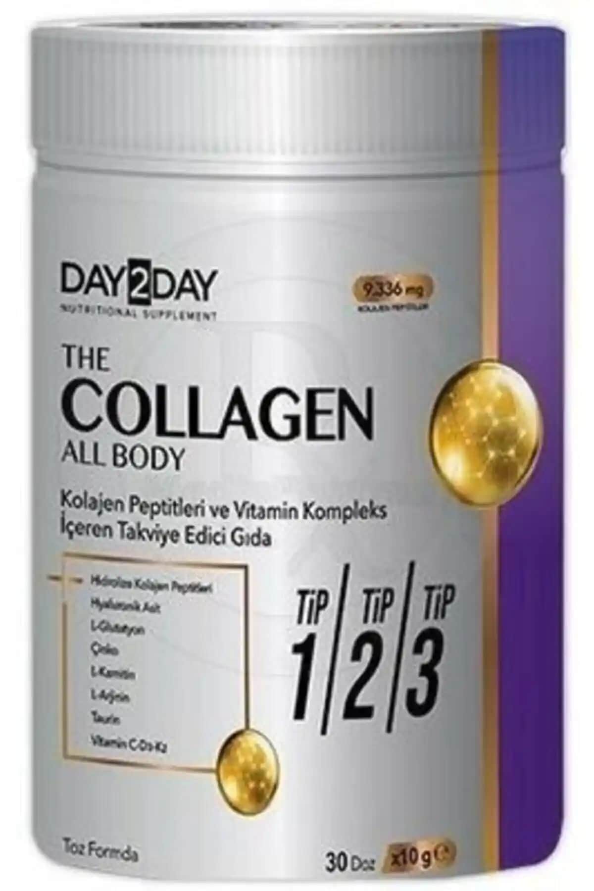 Day2Day Collagen 1-2-3 ile Cilt Sağlığını Destekleyen Güçlü Takviye