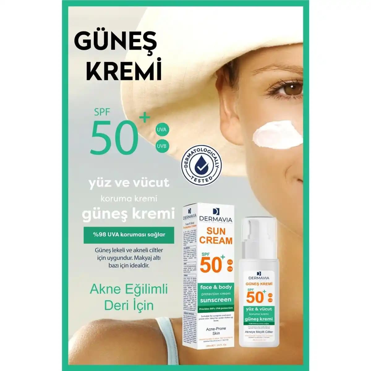 Dermavia Güneş Kremi: Yüksek Koruma ve Cilt Sağlığı İçin Güvenilir Seçenekler