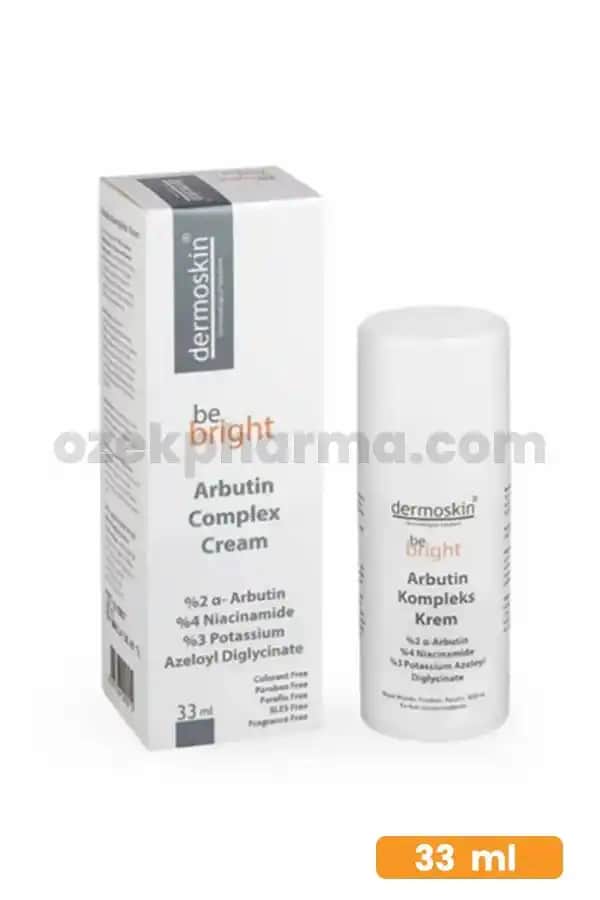 Dermoskin Be Bright Arbutin Kompleks Kremi ile Cilt Tonunu Eşitleme ve Leke Karşıtı Çözüm