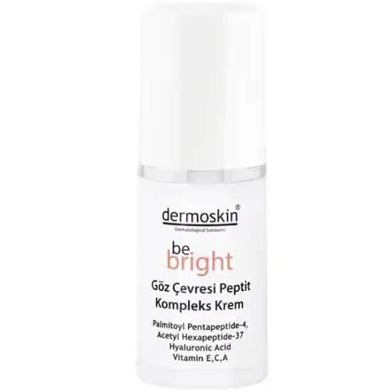 Dermoskin Be Bright Göz Çevresi Peptit Kompleks Kremi ile Genç ve Sağlıklı Bakışlar