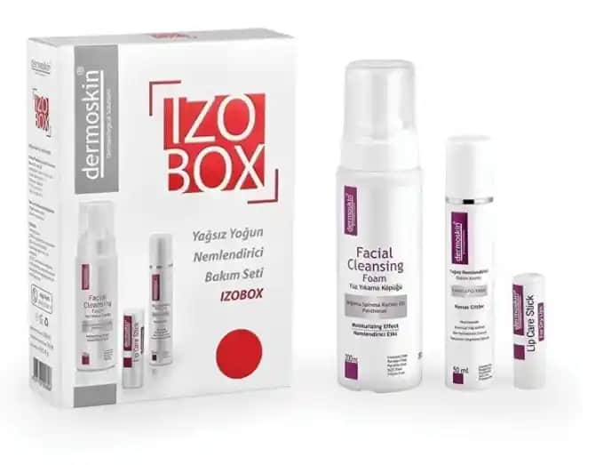 Dermoskin İzobox Yağsız Yoğun Nemlendirme Bakım Seti: Hassas ve Yağsız Ciltler İçin Uygun Çözüm