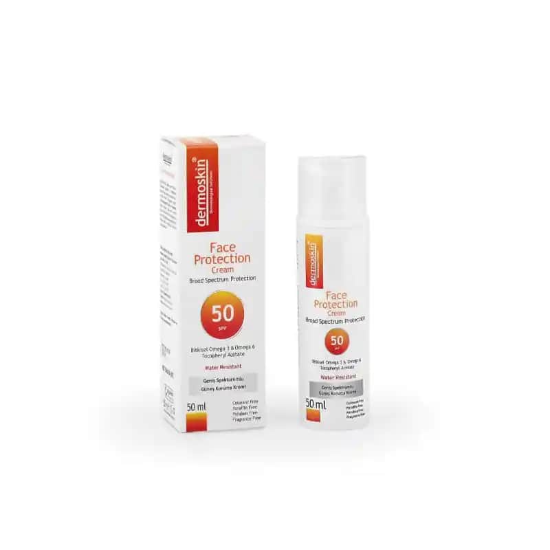 Dermoskin SPF 50 Yüz Koruyucu Krem ile Güçlü ve Güvenilir Güneş Koruması Sağlayın
