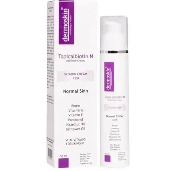 Dermoskin Topicalbiotin N ile Cilt Sağlığını Güçlendiren ve Yaşlanma Belirtilerini Azaltan Krem