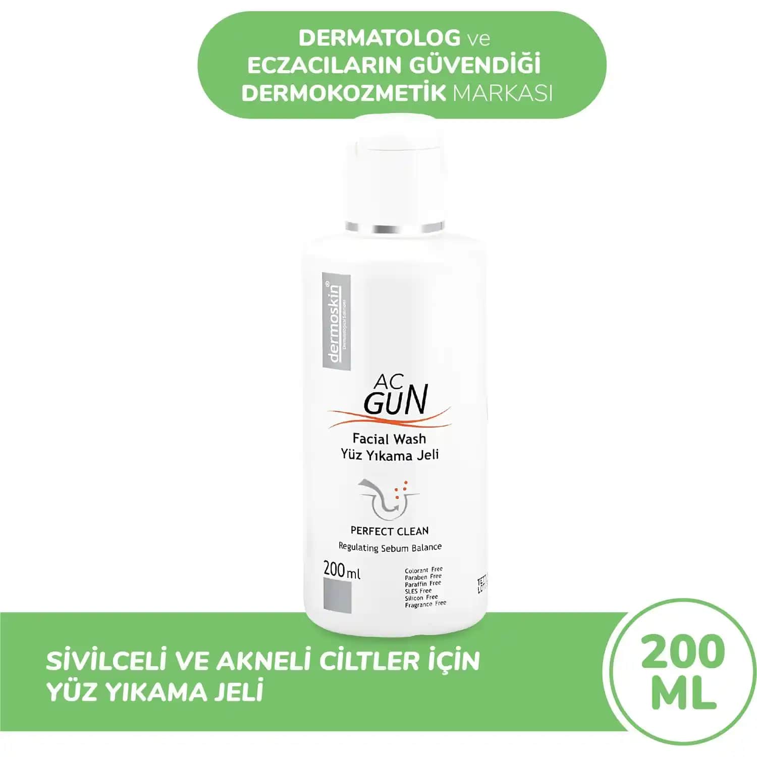 Dermoskin Yüz Yıkama Jeli ile Sağlıklı ve Parlak Cilt İçin Uygun Temizlik Çözümü