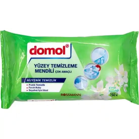 Domol Yüzey Temizleme Mendili ile Pratik ve Hijyenik Temizlik Çözümü