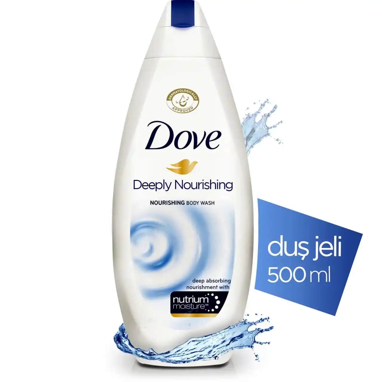 Dove Deeply Nourishing Duş Jeli: Kuru ve Hassas Ciltler İçin Nem ve Temizlik Çözümü