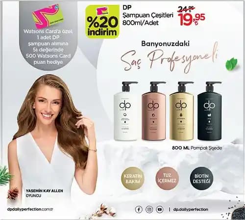 DP Şampuan Çeşitleri ve Özellikleri: Saç Bakımında Doğru Seçim Rehberi