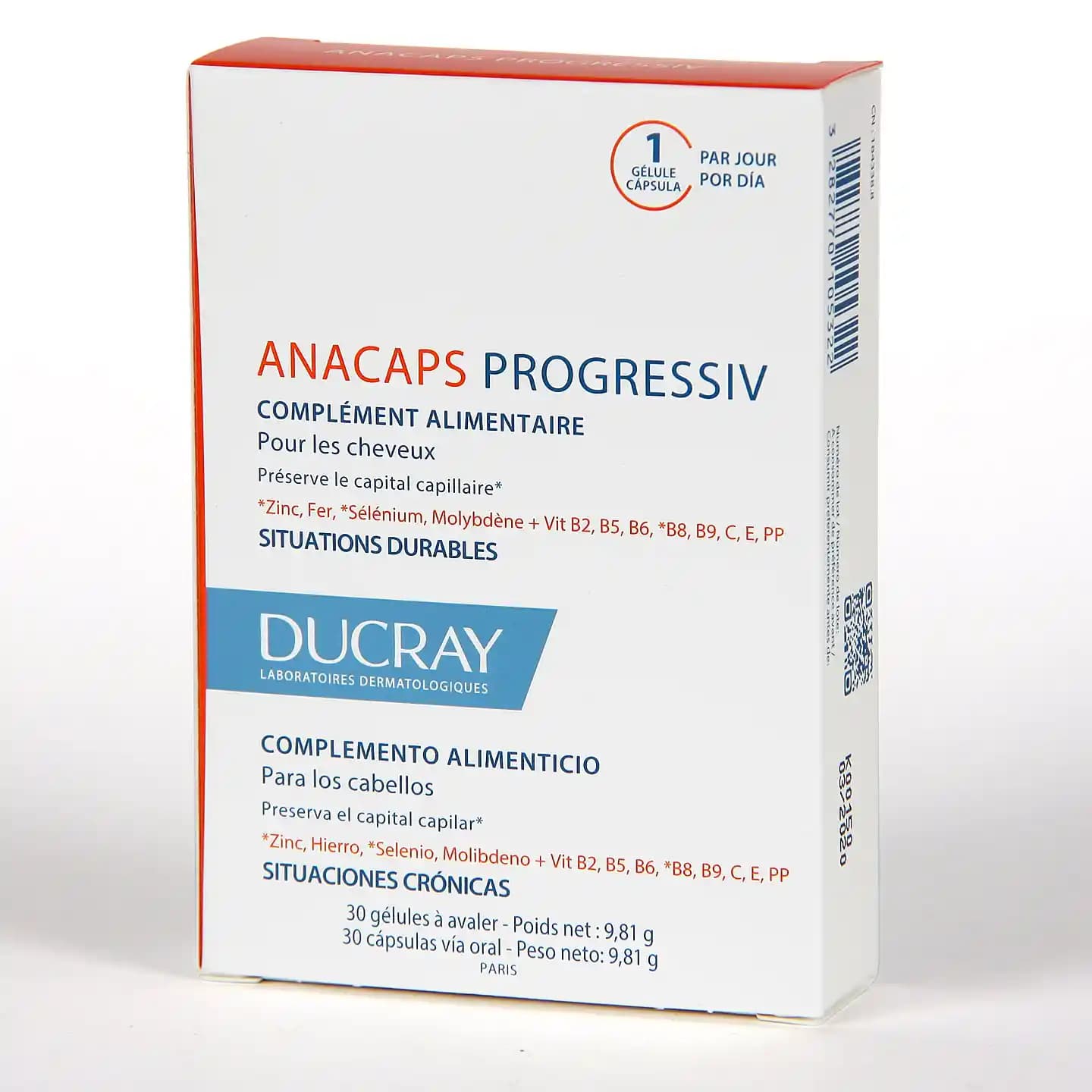 Ducray Anacaps Progressiv ile Kronik Saç Dökülmesine Karşı Güçlü Destek Sağlayın