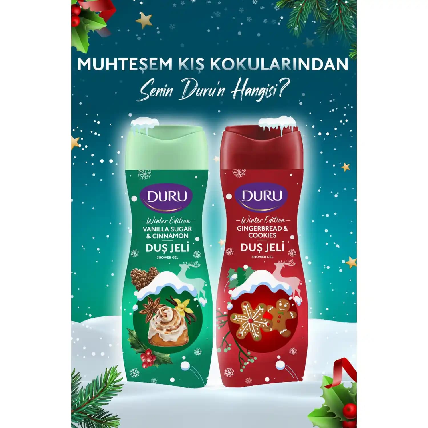 Duru Winter Edition Serisiyle Kışın En Güzel Kokuları ve Bakım Ritüelleri
