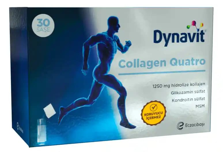 Dynavit Collagen Quatro: Kolajen Takviyesi ile Cilt ve Eklem Sağlığını Güçlendirme