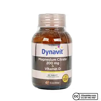 Dynavit Magnesium Citrate ve D Vitamini Takviyesi ile İçsel ve Dışsal Güzelliği Destekleme