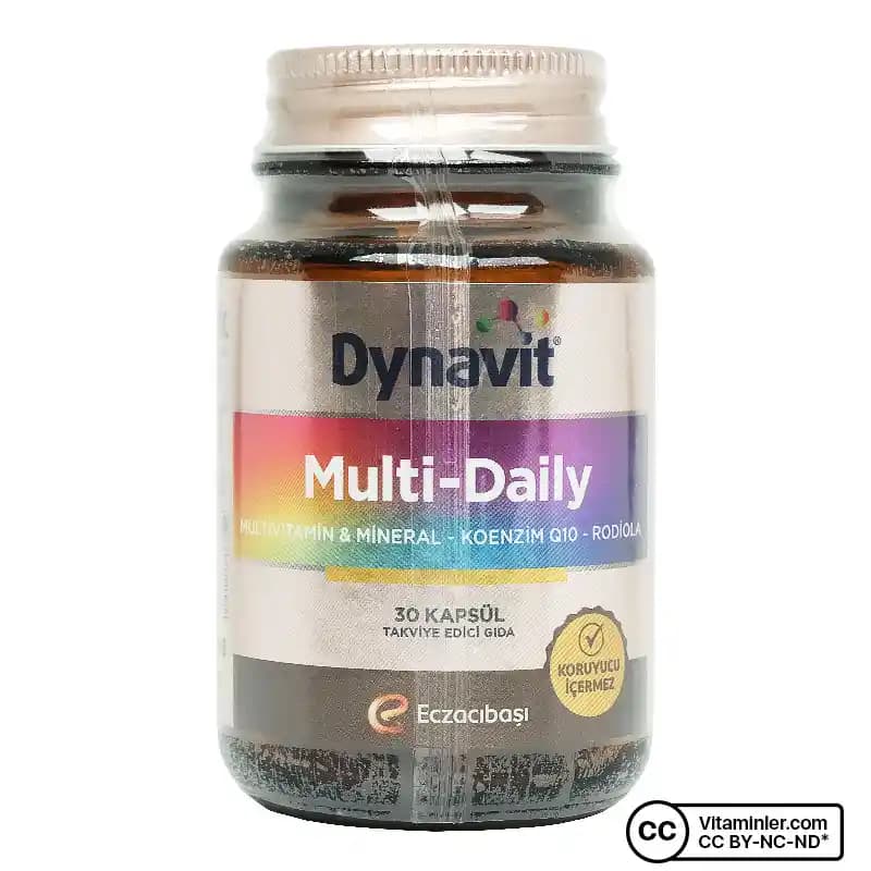 Dynavit Multi-Daily: Günlük Sağlık ve Güzellik İçin Güçlü Multivitamin Takviyesi