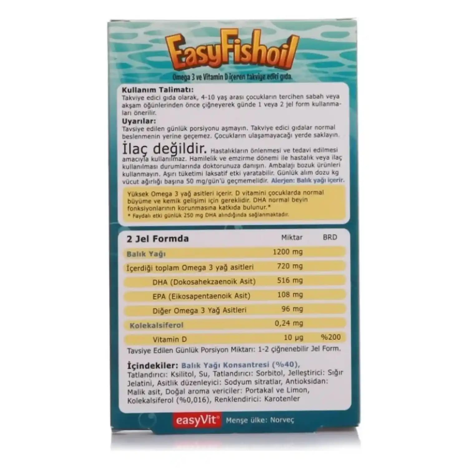 Easy Fish Oil: Omega-3 İçeriği ve Güzellik Sektöründeki Yeri Hakkında Detaylı Bilgi