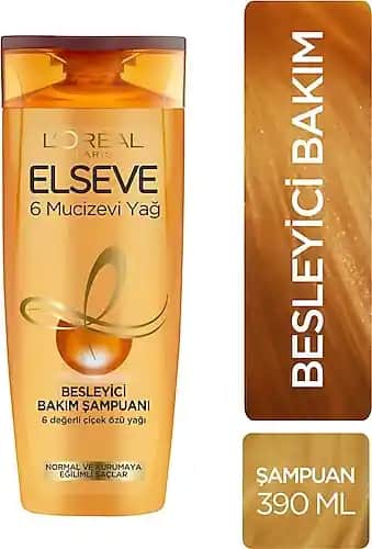 Elseve 6 Mucizevi Yağ Şampuanı: Saçları Güçlendiren ve Parlaklık Kazandıran Formül