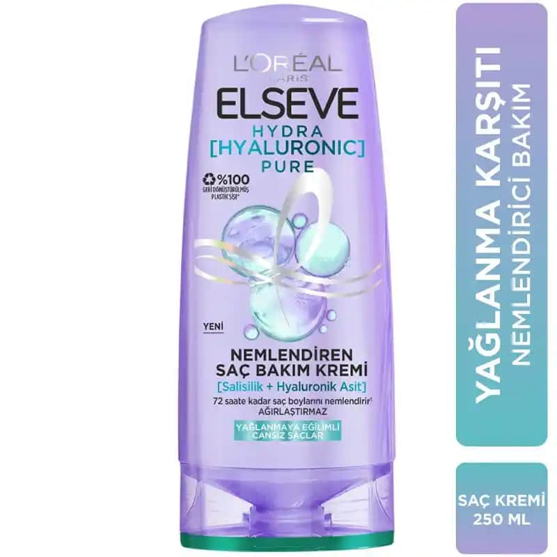 Elseve Hydra Hyaluronic Saç Kremi ile Nem ve Parlaklıkta Yeni Dönem