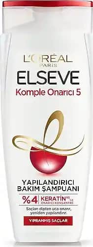 Elseve Komple Onarıcı 5 Serisi Yıpranmış Saçlar İçin Güçlendirici ve Onarıcı Çözüm