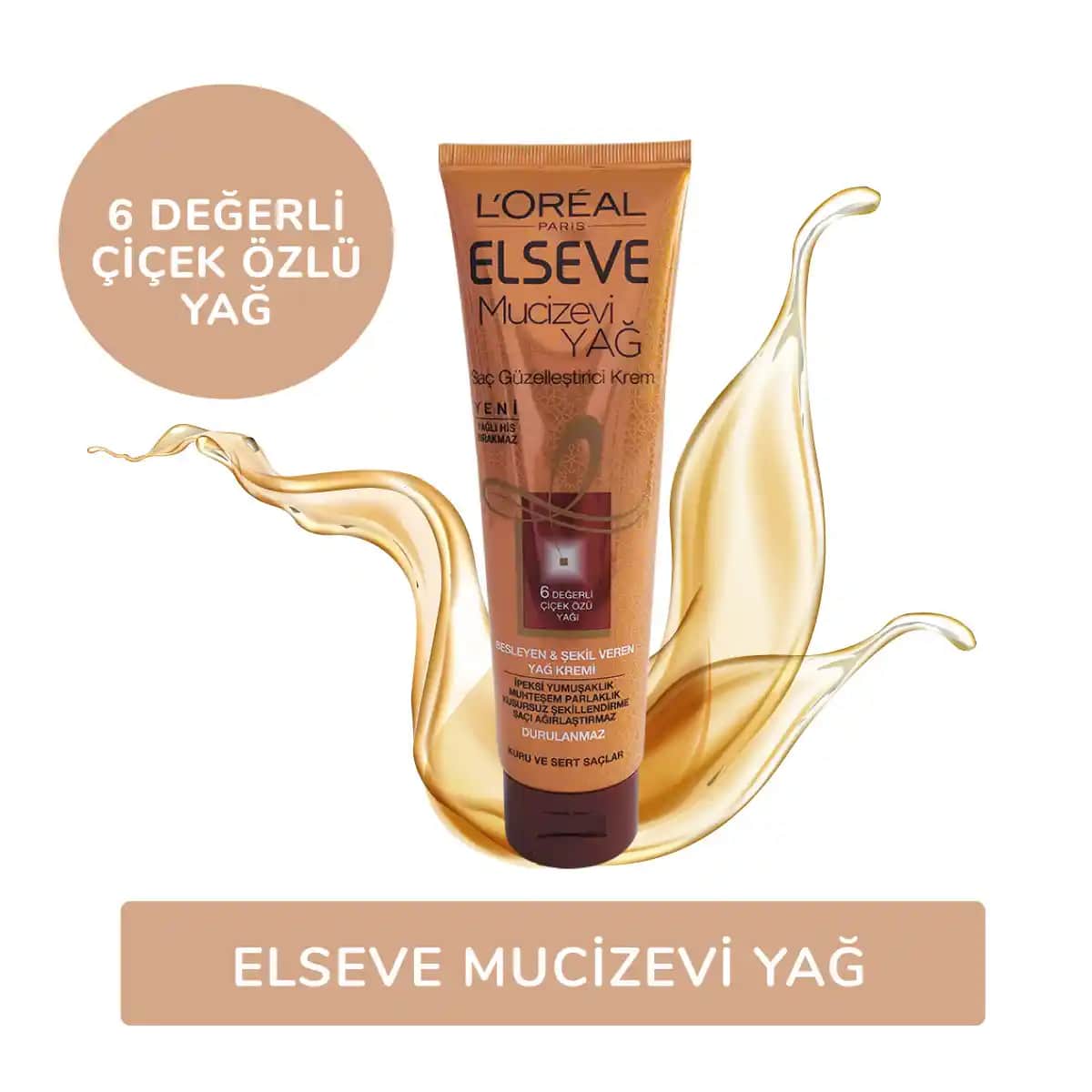 Elseve Mucizevi Yağ ile Saç Bakımında Sağlıklı ve Parlak Görünüm Sağlama