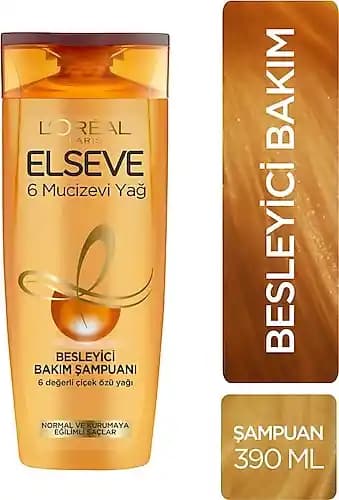 Elseve Mucizevi Yağ Şampuanı: Saçlara Doğal Bakım ve Parlaklık Sağlayan Formül