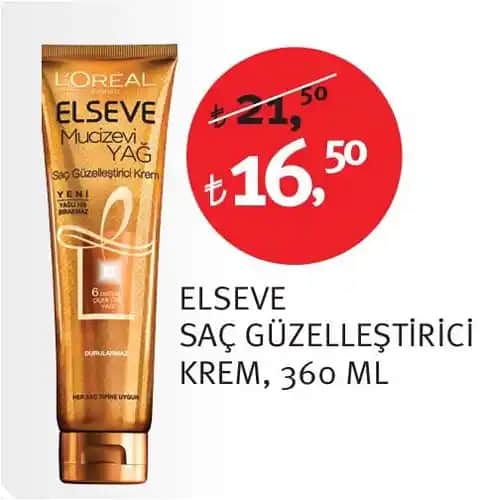 Elseve Saç Güzelleştirici Krem: Saçlarınızı Güçlendiren ve Parlatan Çözüm