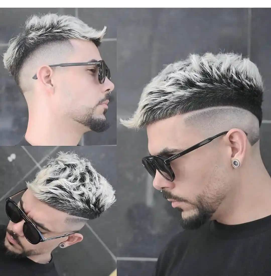 Erkekler İçin Boyalı Saç Modelleri ve Renk Seçenekleri 2023 Güncel Trendler