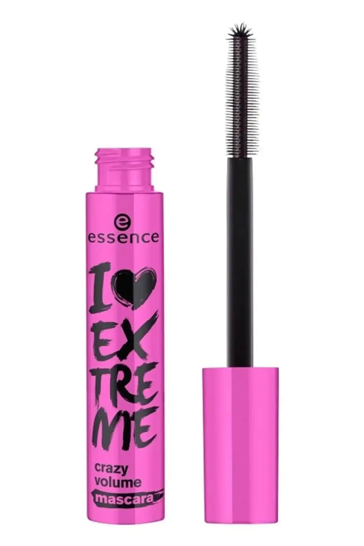 Essence I Love Extreme Crazy Volume Maskara: Hacimli ve Uzun Kirpikler İçin Profesyonel Seçenek