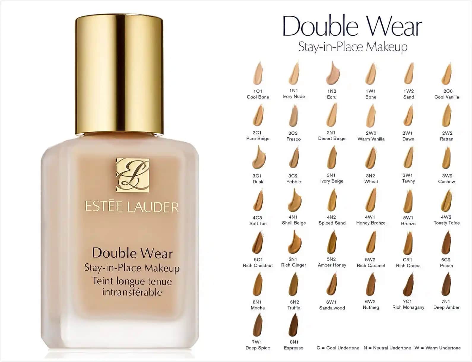 Estée Lauder Double Wear 2N1 Fondöten: Uzun Süre Kalıcı ve Doğal Görünüm Sağlar