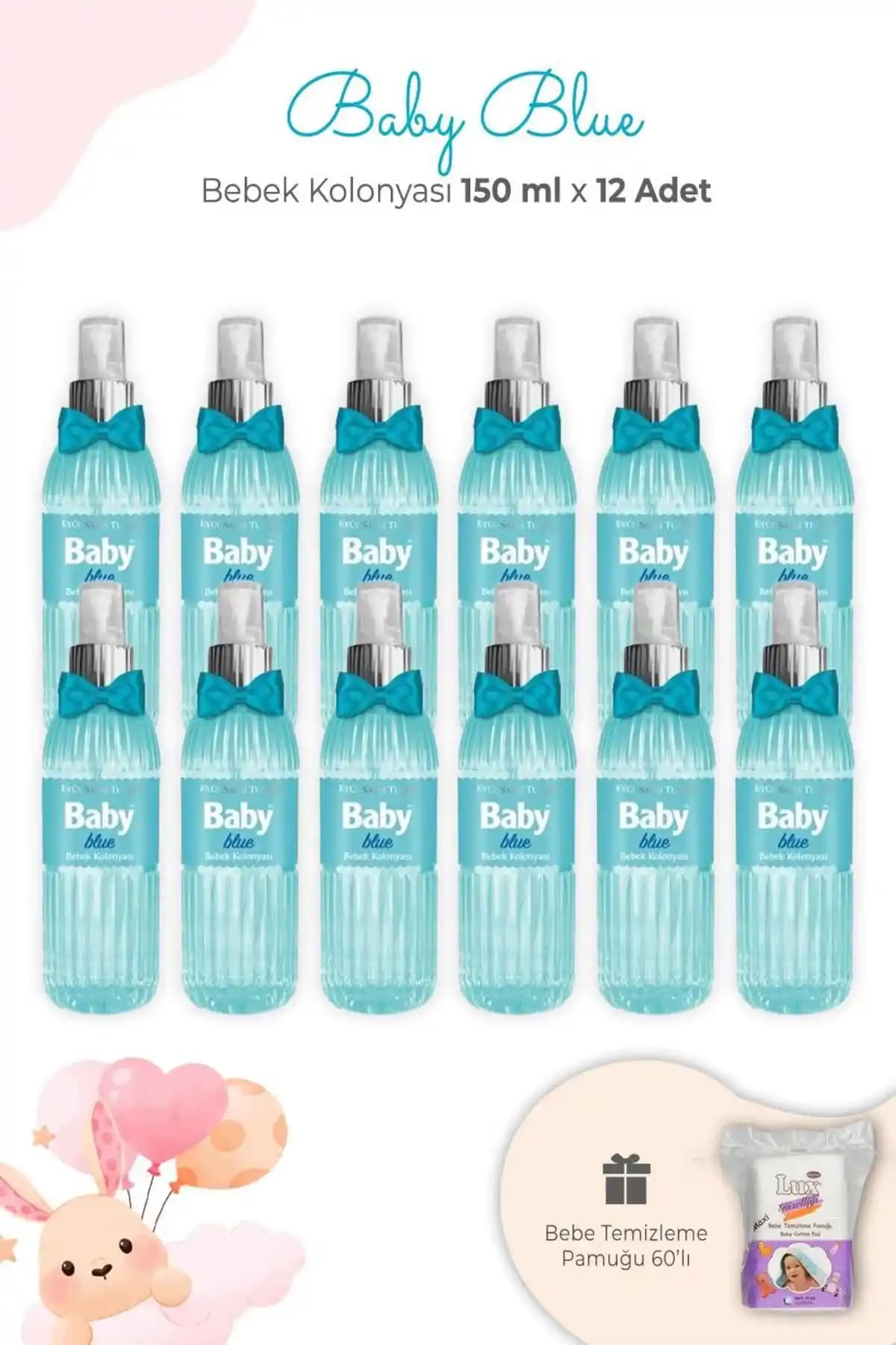 Eyüp Sabri Tuncer Baby Blue: Güvenli ve Ferahlatıcı Bebek ve Aileler İçin Kozmetik Ürünü