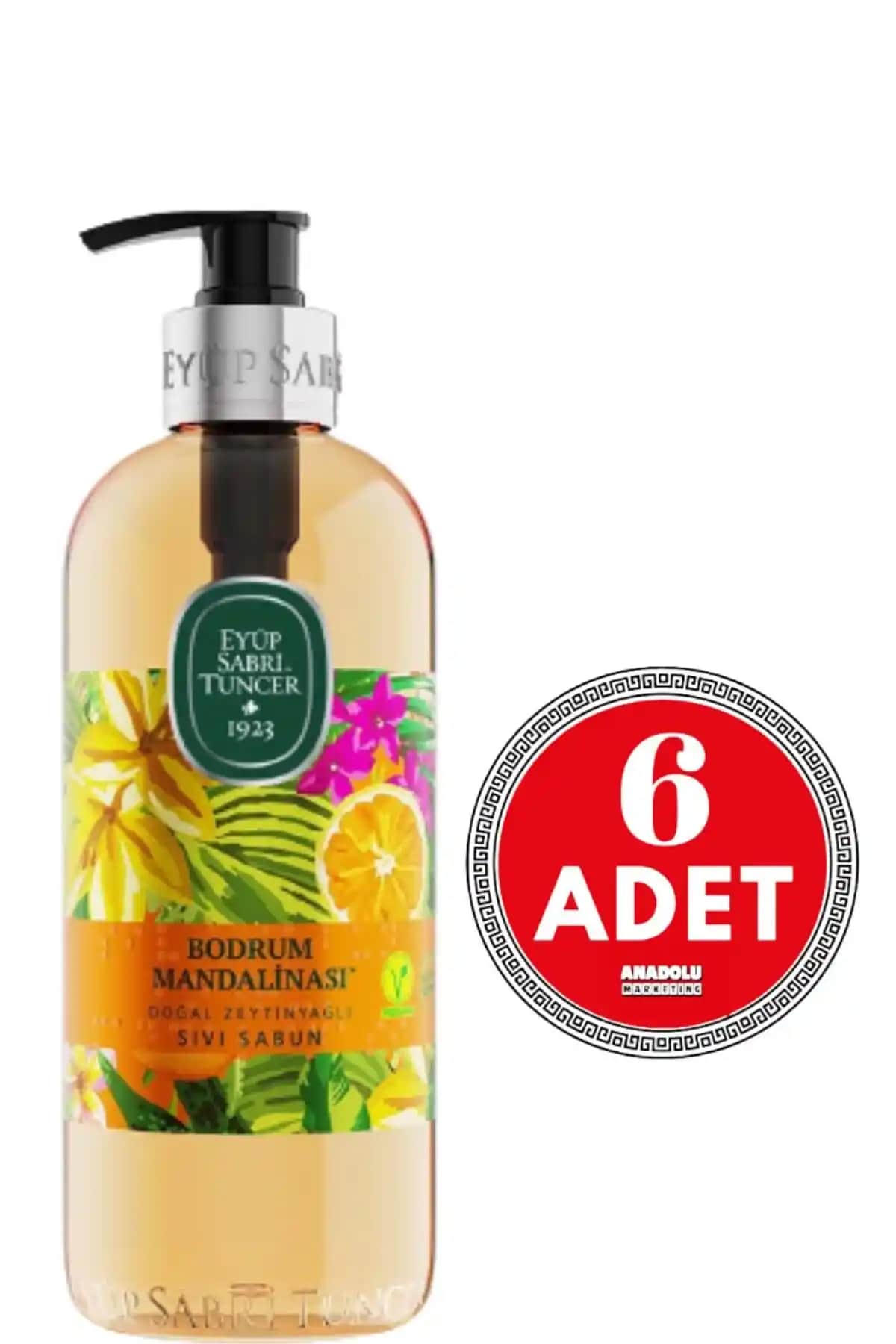 Eyüp Sabri Tuncer Bodrum Mandalinası Sıvı Sabun Serisi Doğal ve Güvenilir Temizlik Çözümü