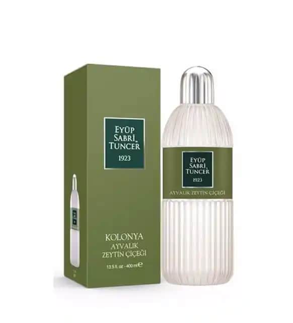 Eyüp Sabri Tuncer Zeytin Çiçeği Kolonyası Doğallık ve Ege'nin Tazeliğinin Buluşması