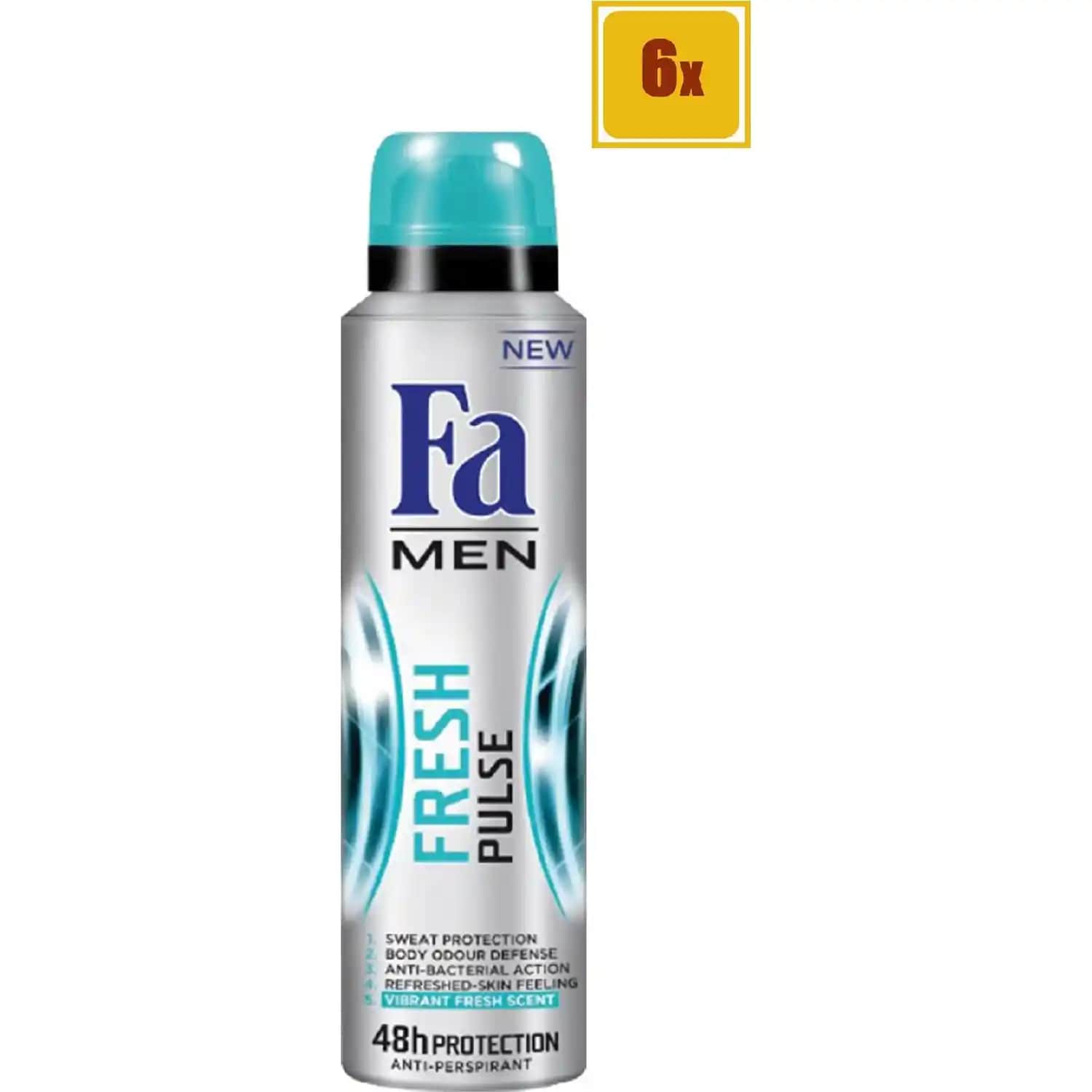 Fa Fresh Pulse Erkek Deodorantları ile Gün Boyu Tazelik ve Güçlü Koruma