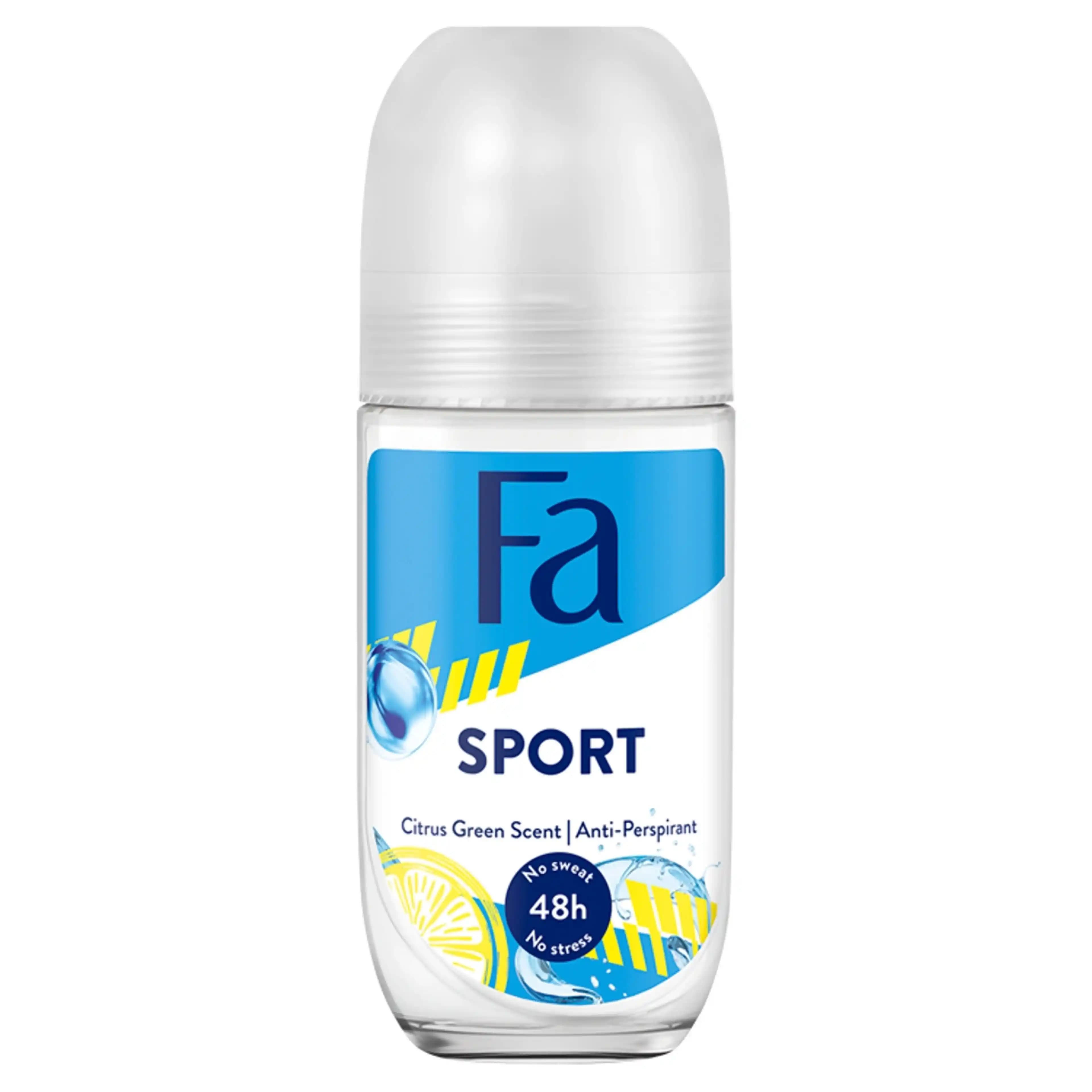 Fa Sport Roll-On: Uzun Süreli Koruma ve Enerjik Kokusu ile Günlük ve Spor Kullanımı İçin Uygun