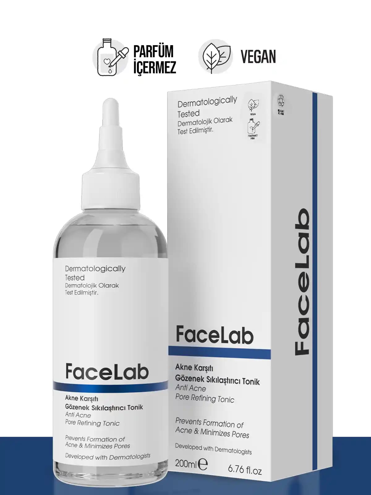 Facelab Akne Karşıtı Gözenek Sıkılaştırıcı Tonik ile Temiz ve Sağlıklı Cilt