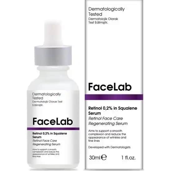 Facelab Retinol Serumu: Yaşlanma Karşıtı ve Cilt Yenileme Etkili Bakım Ürünü