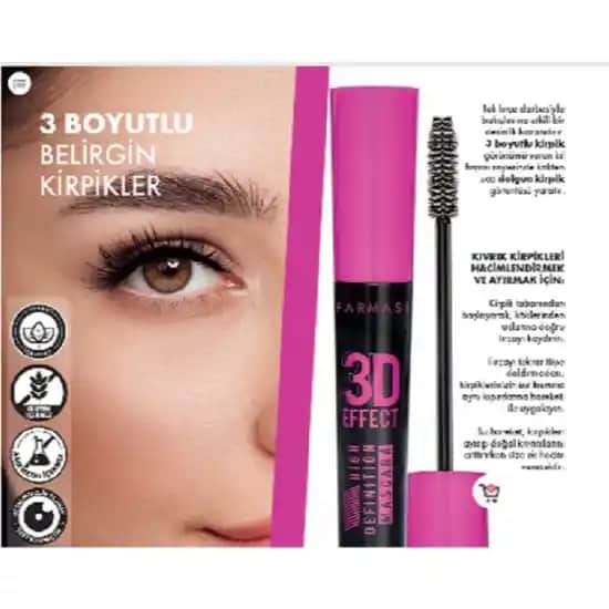 Farmasi 3D Maskara ile Gözlerde Derinlik ve Hacim Yaratmanın En İyi Yolları