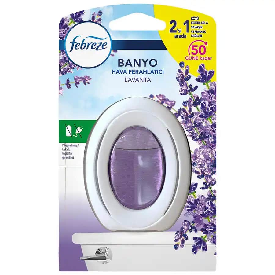 Febreze Banyo Hava Ferahlatıcı ile Evde Temizlik ve Ferahlık Sağlama