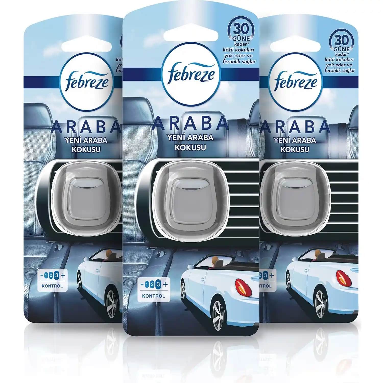 Febreze Oto Kokuları ile Aracınıza Uzun Süreli Ferahlık ve Temizlik Sağlayın