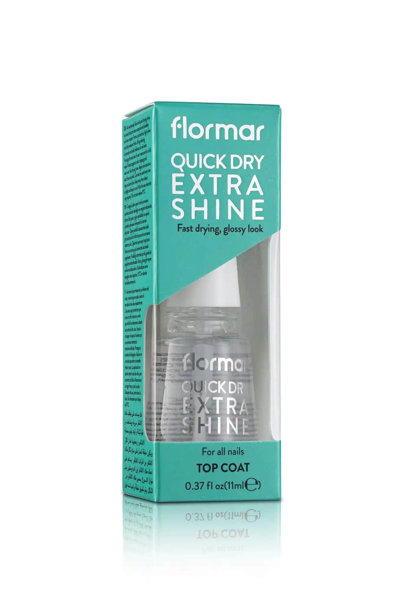 Flormar Quick Dry Extra Shine ile Hızlı Kuruyan ve Parlak Tırnak Bakımı Ürünü