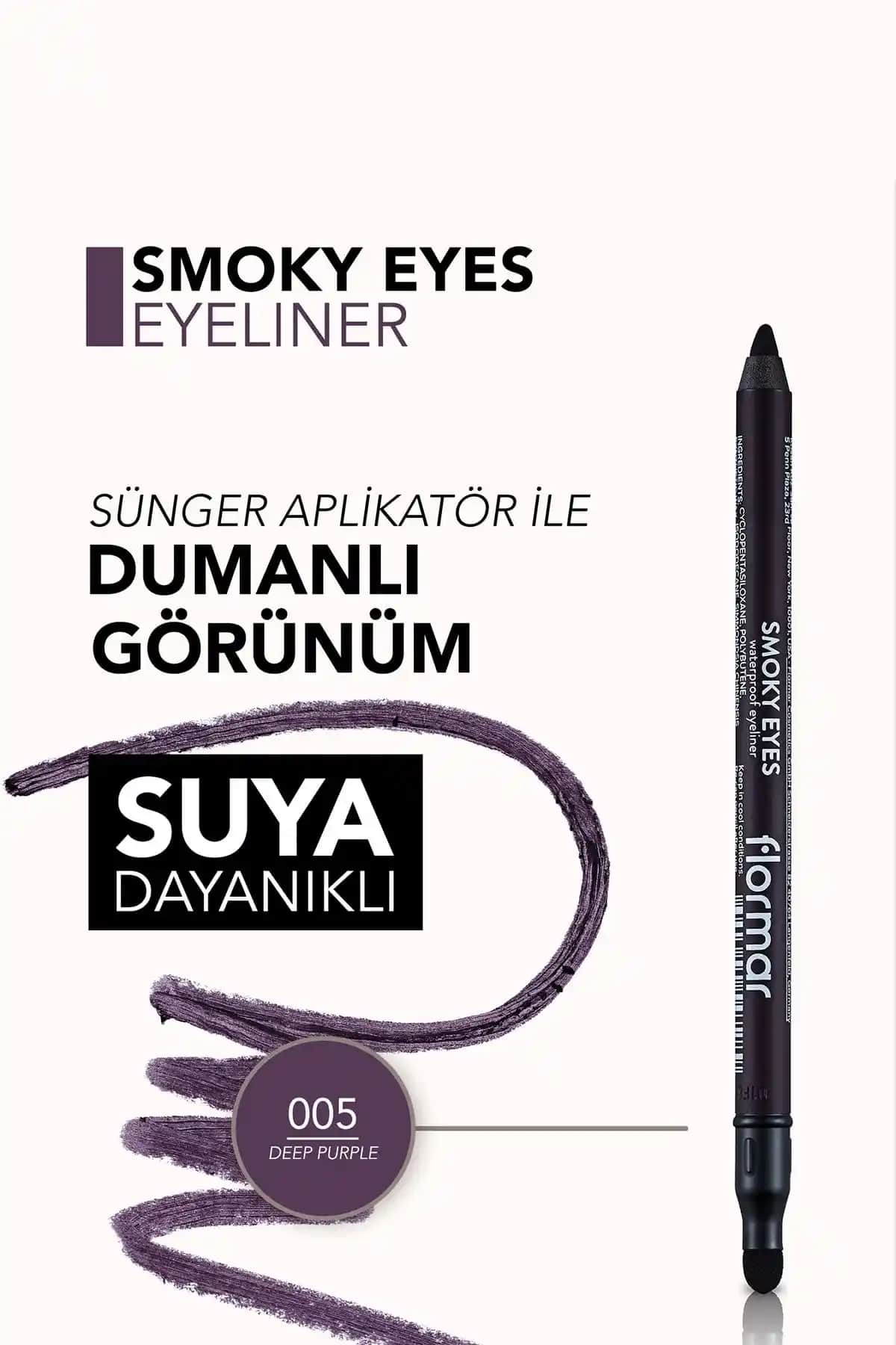 Flormar Smoky Eyes Göz Kalemi ile Dumanlı ve Çarpıcı Bakışlar Yaratma Rehberi