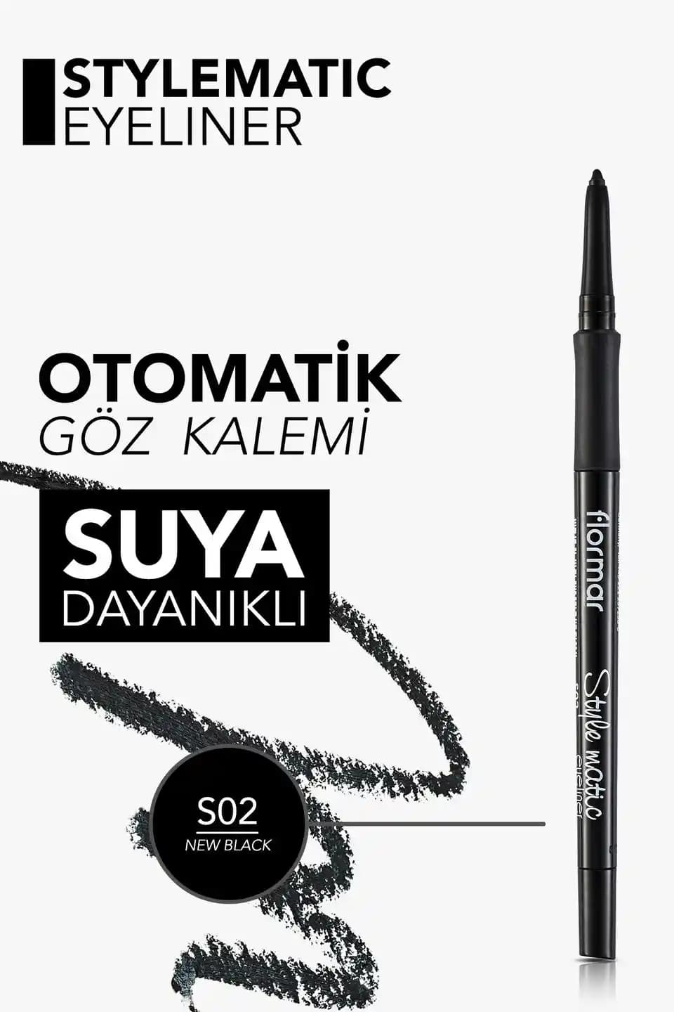 Flormar Suya Dayanıklı Göz Kalemi: Uzun Süre Kalıcı ve Şık Göz Makyajı İçin