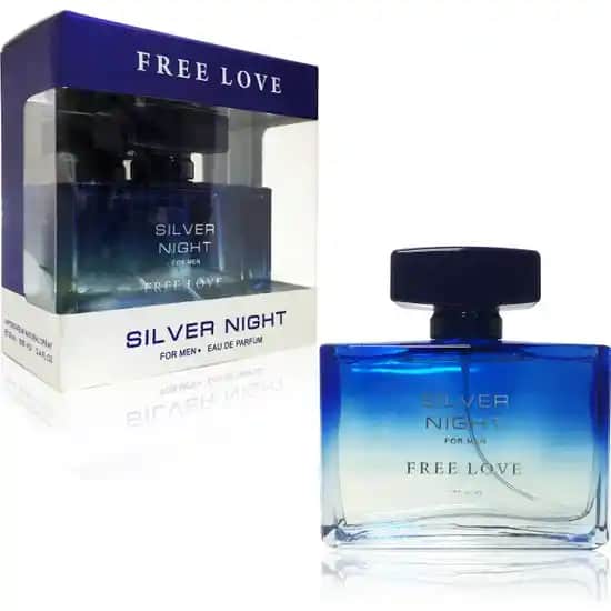 Free Love Silver Night Edp Erkek Parfümü: Odunsu ve Baharatlı Kokusu ile Şıklık ve Gizemi Yansıtır