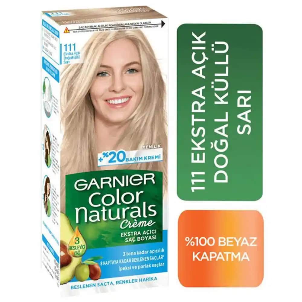 Garnier 111 Saç Boyası ile Doğal ve Çarpıcı Saç Renkleri Seçenekleri