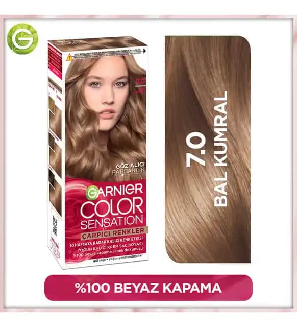 Garnier 7.0 Bal Kumral Saç Boyası: Doğal ve Parlak Görünüm İçin Güvenilir Tercih
