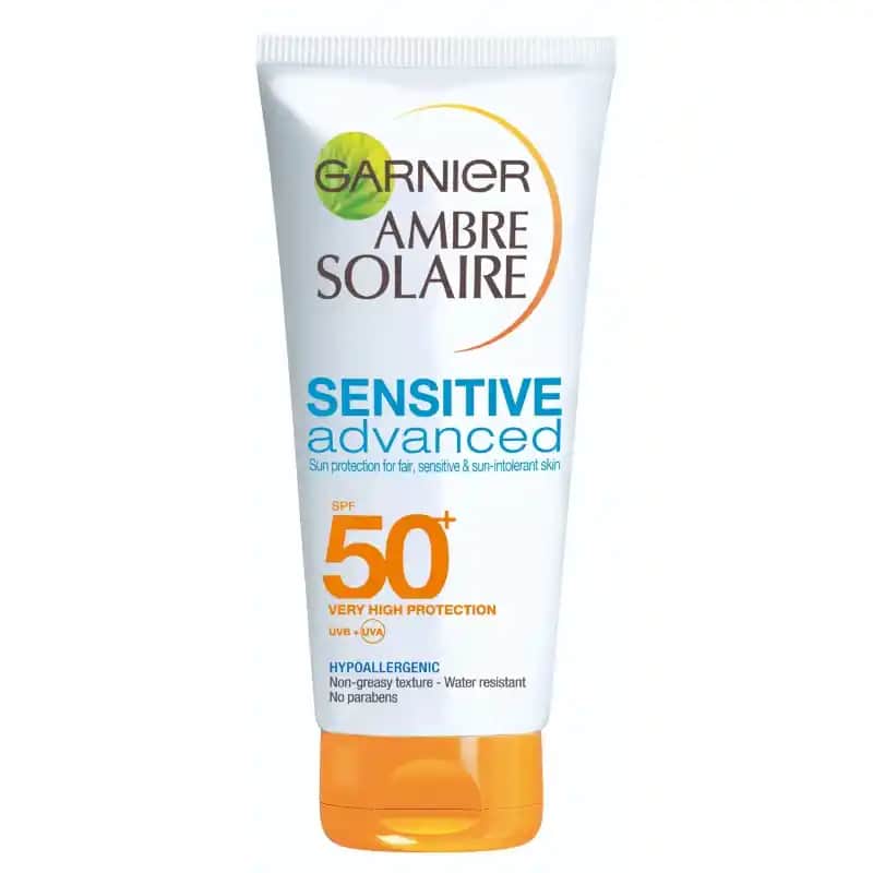 Garnier Ambre Solaire Sensitive Advanced SPF 50 Hassas Ciltler İçin Yüksek Koruma