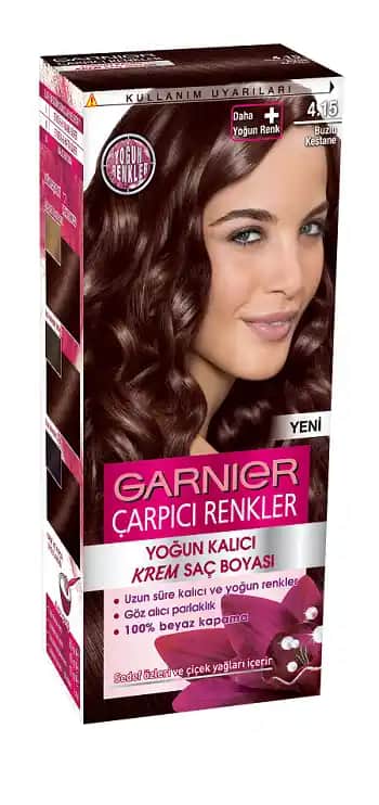Garnier Buzlu Kestane Saç Boyası: Serin ve Çekici Renk Seçeneği