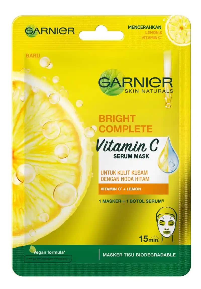 Garnier C Vitamini Maskesi ile Parlak ve Canlı Bir Cilt İçin Etkili Çözüm