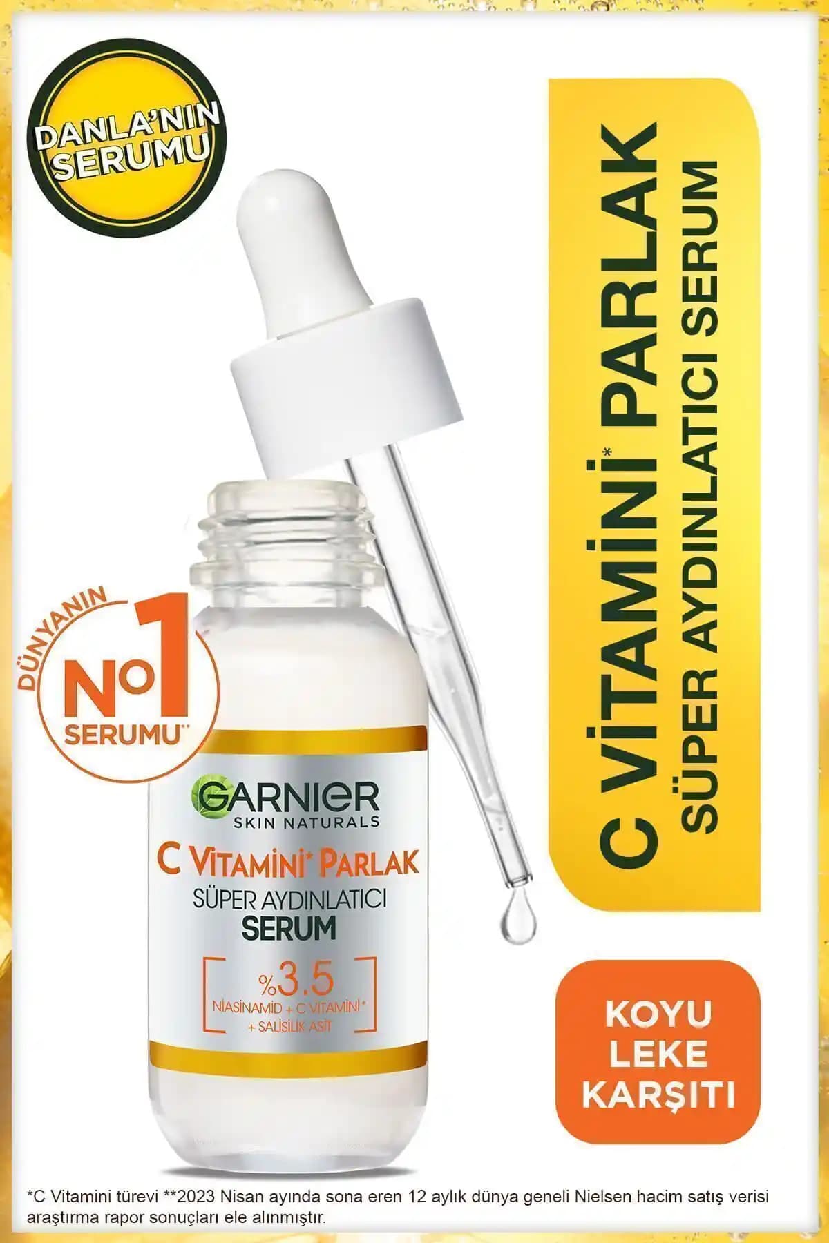 Garnier C Vitamini Parlak Süper Aydınlatıcı Serum ile Cildinizde Işıltı ve Sağlıklı Görünüm