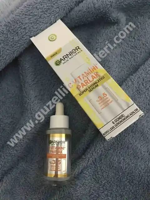 Garnier C Vitamini Serumu ile Cilt Canlandırma ve Parlaklık Artırma Rehberi